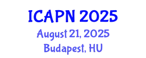 International Conference on Ageing, Psychology and Neuroscience (ICAPN) August 21, 2025 - Budapest, Hungary