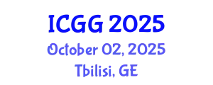 International Conference on Geology and Geophysics (ICGG) October 02, 2025 - Tbilisi, Georgia