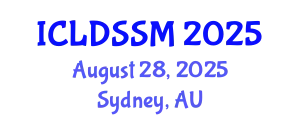 International Conference on Land Degradation and Sustainable Soil Management (ICLDSSM) August 28, 2025 - Sydney, Australia