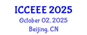 International Conference on Computing, Electrical and Electronic Engineering (ICCEEE) October 02, 2025 - Beijing, China