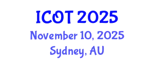 International Conference on Orthopedics and Traumatology (ICOT) November 10, 2025 - Sydney, Australia