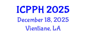 International Conference on Psychology and Public Health (ICPPH) December 18, 2025 - Vientiane, Laos