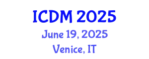 International Conference on Data Mining (ICDM) June 19, 2025 - Venice, Italy