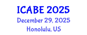 International Conference on Advances in Bilingual Education (ICABE) December 29, 2025 - Honolulu, United States