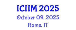 International Conference on Innovation and Information Management (ICIIM) October 09, 2025 - Rome, Italy