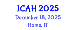 International Conference on Aerodynamics and Hydrodynamics (ICAH) December 18, 2025 - Rome, Italy