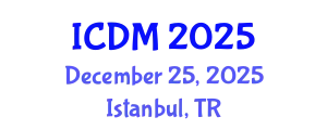 International Conference on Data Mining (ICDM) December 25, 2025 - Istanbul, Turkey