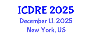 International Conference on Desalination and Renewable Energy (ICDRE) December 11, 2025 - New York, United States