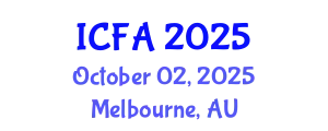International Conference on Fisheries and Aquaculture (ICFA) October 02, 2025 - Melbourne, Australia