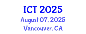 International Conference on Toxicology (ICT) August 07, 2025 - Vancouver, Canada