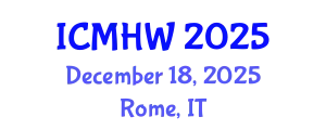 International Conference on Mental Health and Wellness (ICMHW) December 18, 2025 - Rome, Italy
