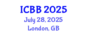 International Conference on Bioinformatics and Biomedicine (ICBB) July 28, 2025 - London, United Kingdom