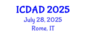 International Conference on Dementia and Alzheimer's Disease (ICDAD) July 28, 2025 - Rome, Italy