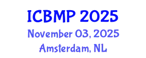 International Conference on Biophysics and Medical Physics (ICBMP) November 03, 2025 - Amsterdam, Netherlands