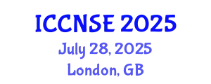 International Conference on Cognitive and Neural Systems Engineering (ICCNSE) July 28, 2025 - London, United Kingdom