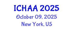 International Conference on Healthy and Active Aging (ICHAA) October 09, 2025 - New York, United States