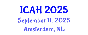 International Conference on Aerodynamics and Hydrodynamics (ICAH) September 11, 2025 - Amsterdam, Netherlands