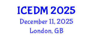International Conference on Educational Data Mining (ICEDM) December 11, 2025 - London, United Kingdom