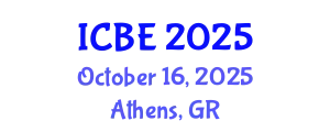 International Conference on Biomaterials Engineering (ICBE) October 16, 2025 - Athens, Greece