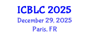 International Conference on Building Learning Communities (ICBLC) December 29, 2025 - Paris, France