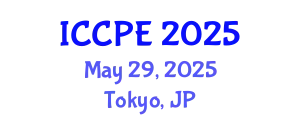 International Conference on Chemical and Pharmaceutical Engineering (ICCPE) May 29, 2025 - Tokyo, Japan