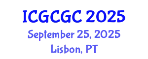 International Conference on Geopolymer Cement and Geopolymer Concrete (ICGCGC) September 25, 2025 - Lisbon, Portugal