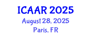 International Conference on Antibiotics and Antibiotic Resistance (ICAAR) August 28, 2025 - Paris, France