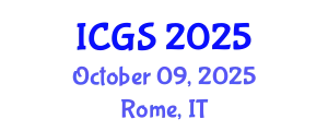 International Conference on Gastronomy Studies (ICGS) October 09, 2025 - Rome, Italy