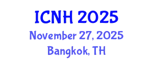 International Conference on Nursing and Healthcare (ICNH) November 27, 2025 - Bangkok, Thailand