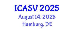 International Conference on Animal Sciences and Veterinary (ICASV) August 14, 2025 - Hamburg, Germany