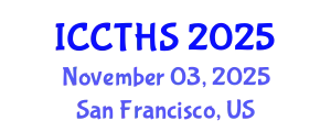 International Conference on Counter Terrorism and Human Security (ICCTHS) November 03, 2025 - San Francisco, United States