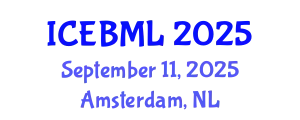 International Conference on e-Education, e-Business, e-Management and e-Learning (ICEBML) September 11, 2025 - Amsterdam, Netherlands