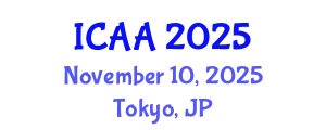 International Conference on Aeronautics and Aeroengineering (ICAA) November 10, 2025 - Tokyo, Japan
