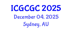 International Conference on Geopolymer Cement and Geopolymer Concrete (ICGCGC) December 04, 2025 - Sydney, Australia