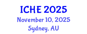 International Conference on Higher Education (ICHE) November 10, 2025 - Sydney, Australia