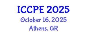 International Conference on Chemical and Process Engineering (ICCPE) October 16, 2025 - Athens, Greece