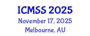 International Conference on Mathematical and Statistical Sciences (ICMSS) November 17, 2025 - Melbourne, Australia