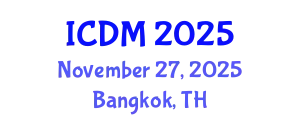 International Conference on Diabetes and Metabolism (ICDM) November 27, 2025 - Bangkok, Thailand