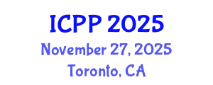 International Conference on Pedagogy and Psychology (ICPP) November 27, 2025 - Toronto, Canada