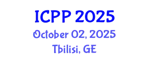 International Conference on Psychiatry and Psychology (ICPP) October 02, 2025 - Tbilisi, Georgia