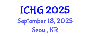 International Conference on Human Genetics (ICHG) September 18, 2025 - Seoul, Republic of Korea