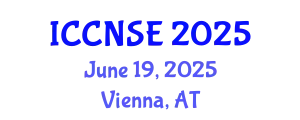 International Conference on Cognitive and Neural Systems Engineering (ICCNSE) June 19, 2025 - Vienna, Austria