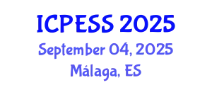 International Conference on Physical Education and Sport Science (ICPESS) September 04, 2025 - Málaga, Spain