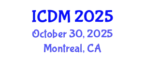 International Conference on Diabetes and Metabolism (ICDM) October 30, 2025 - Montreal, Canada