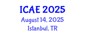 International Conference on Agricultural Engineering (ICAE) August 14, 2025 - Istanbul, Turkey
