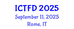 International Conference on Turbomachinery and Fluid Dynamics (ICTFD) September 11, 2025 - Rome, Italy