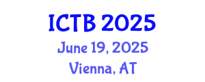 International Conference on Taxonomy and Biodiversity (ICTB) June 19, 2025 - Vienna, Austria