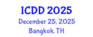 International Conference on Disability and Diversity (ICDD) December 25, 2025 - Bangkok, Thailand