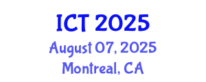 International Conference on Toxicology (ICT) August 07, 2025 - Montreal, Canada