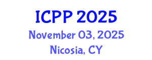 International Conference on Pedagogy and Psychology (ICPP) November 03, 2025 - Nicosia, Cyprus